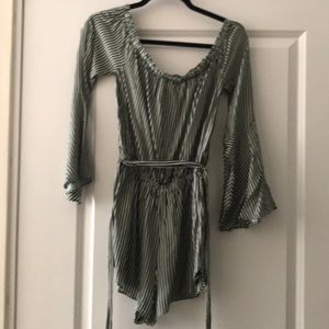 Urban Outfitters off the shoulder romper